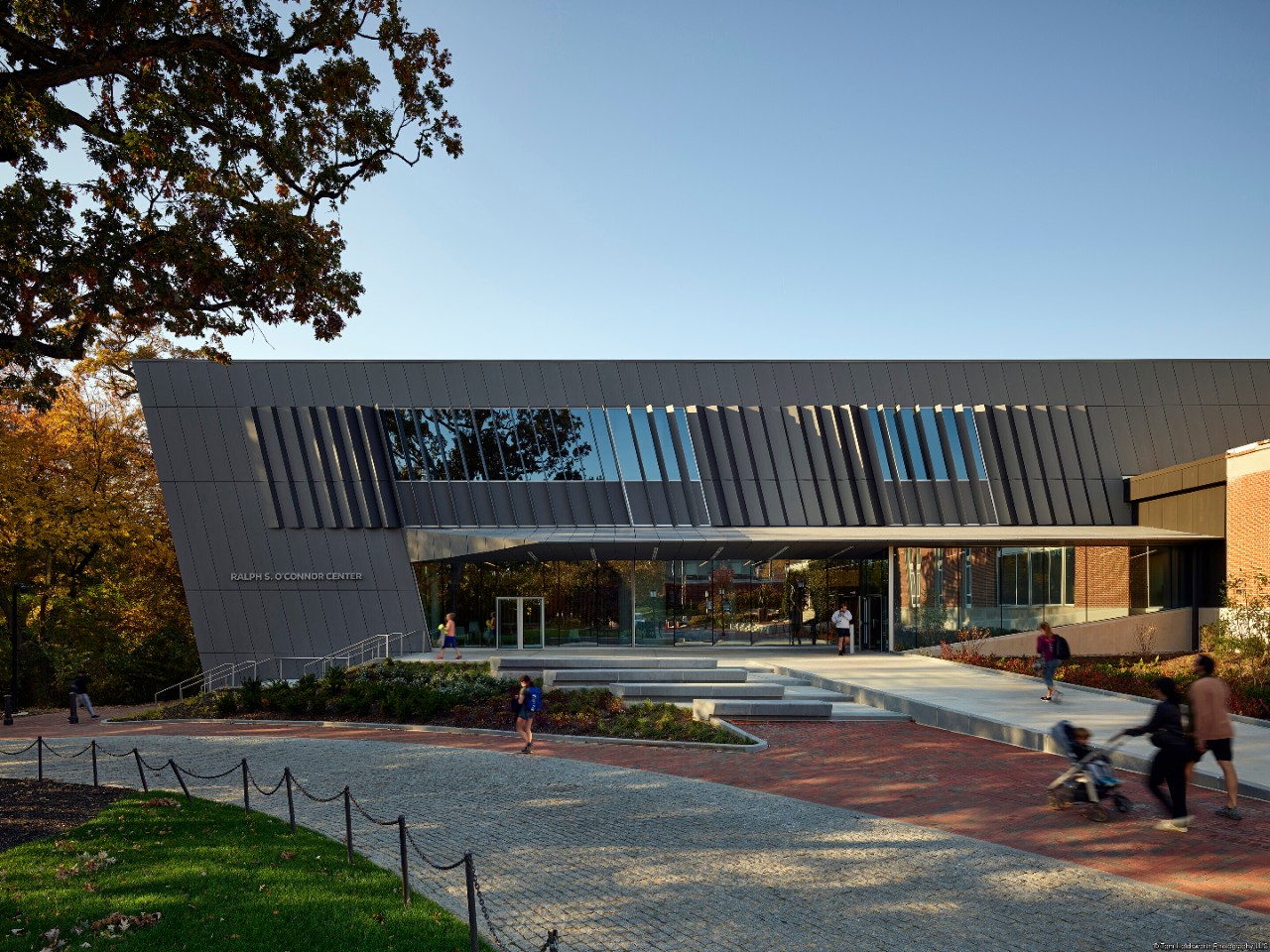 Professional project photo of Johns Hopkins University Ralph S. O’Connor Center for Recreation & Well-Being in Baltimore, MD.