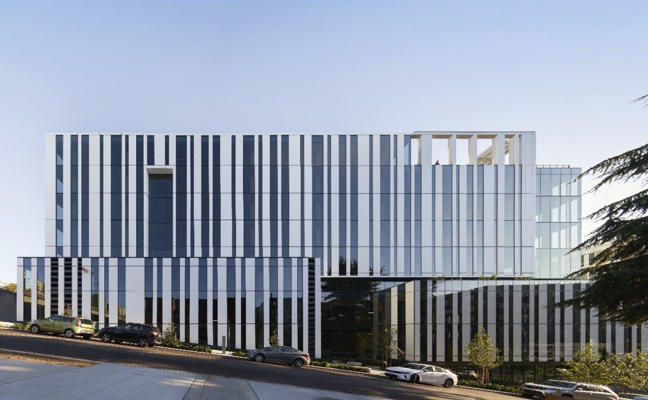 Office building in a downtown space