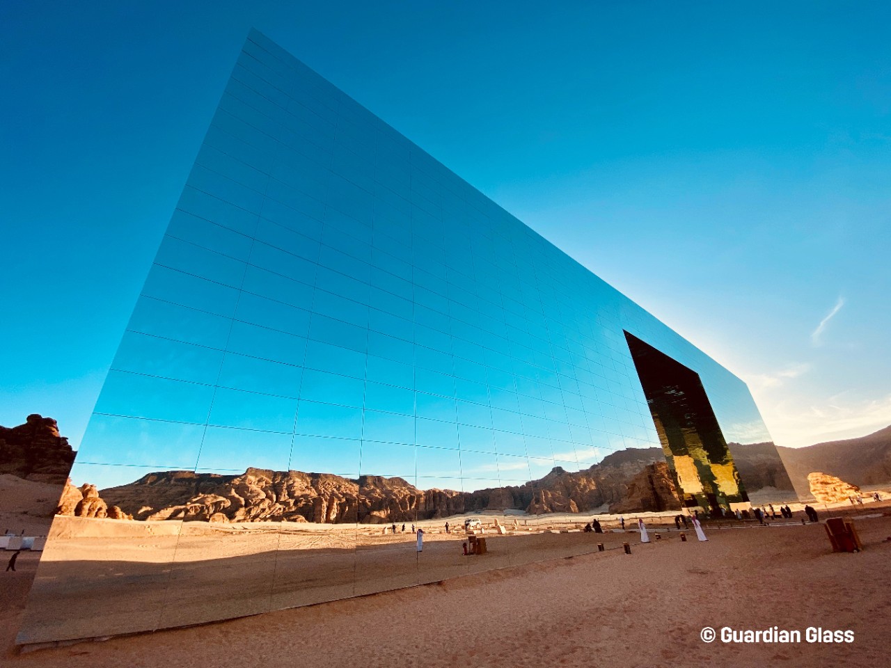 Maraya Concert Hall in Al Ula, Saudi Arabia.